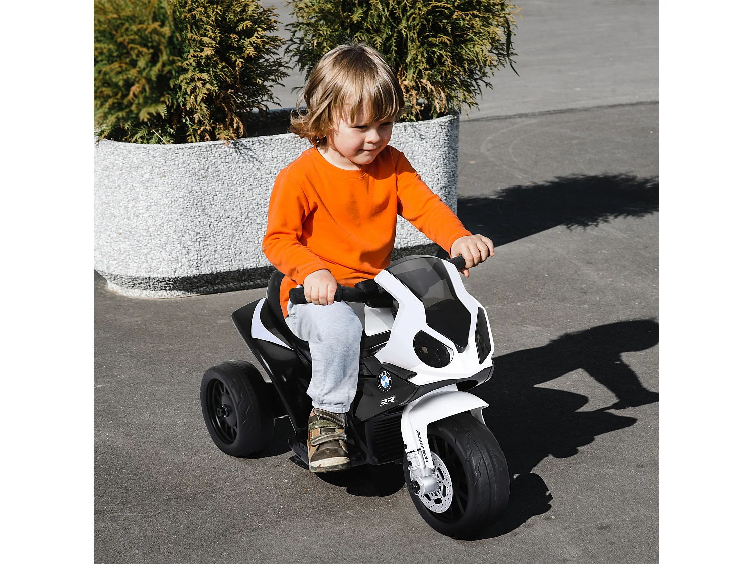 Moto eléctrica infantil negro 66x37x44cm HOMCOM