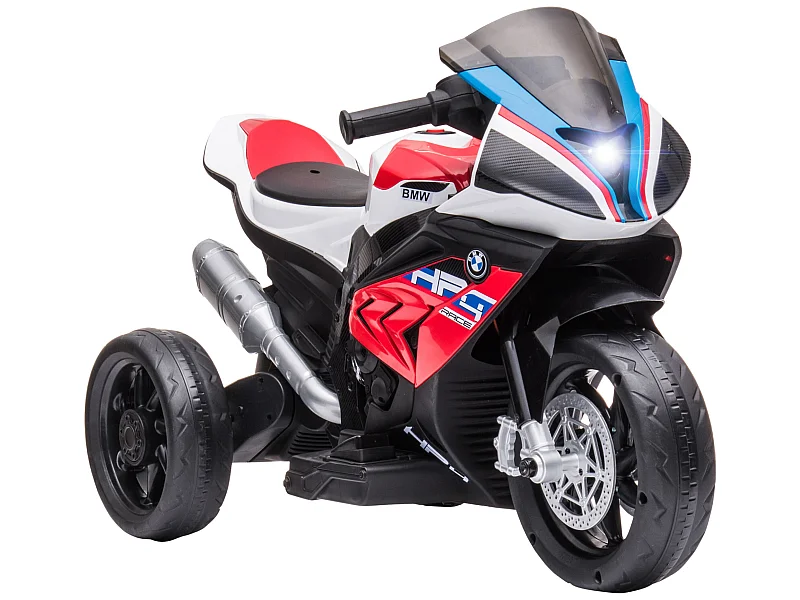 Moto eléctrica infantil rojo 82.5x42x54 cm HOMCOM