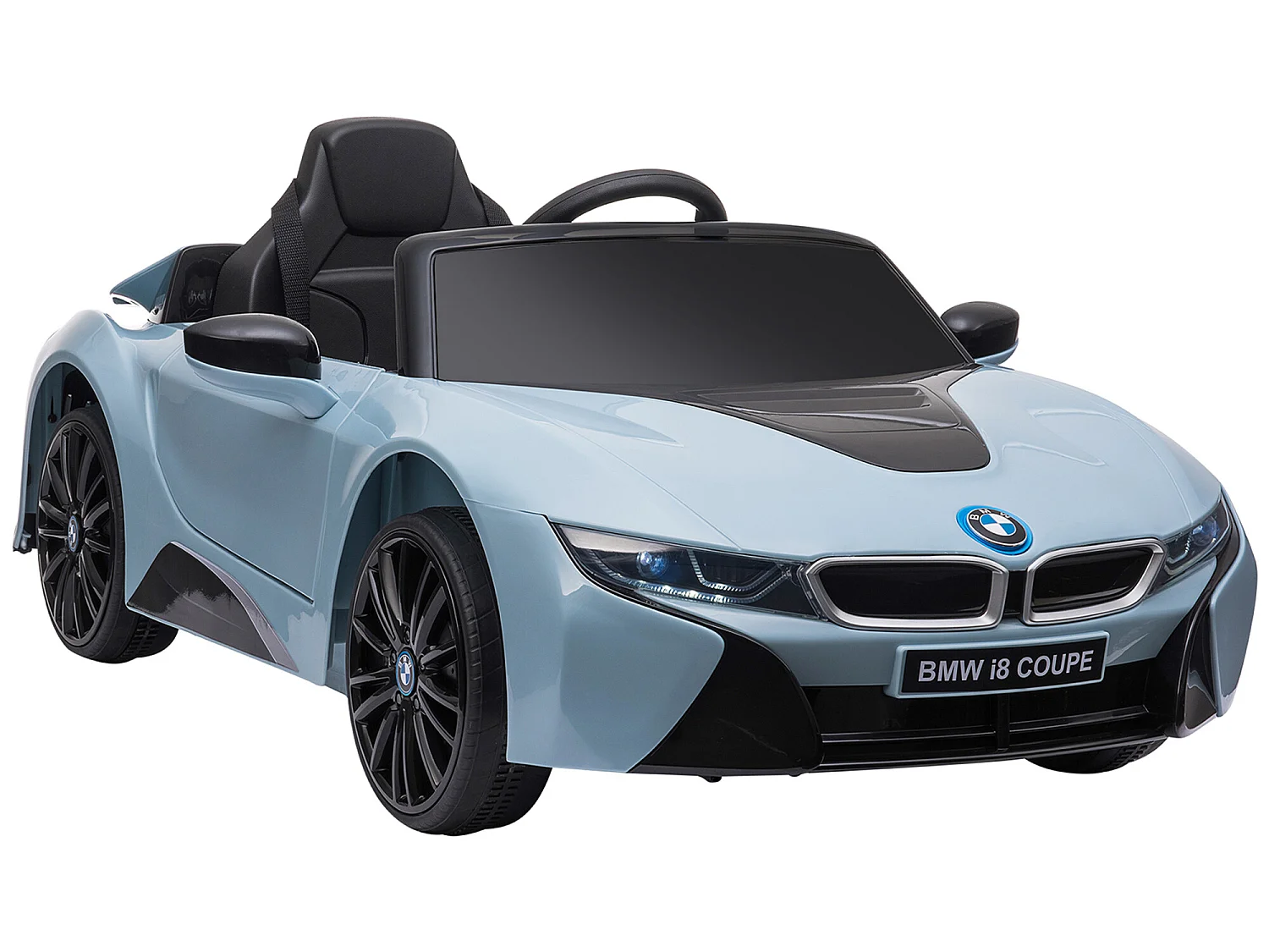 Coche eléctrico para niños azul 115x72.5x46 cm HOMCOM
