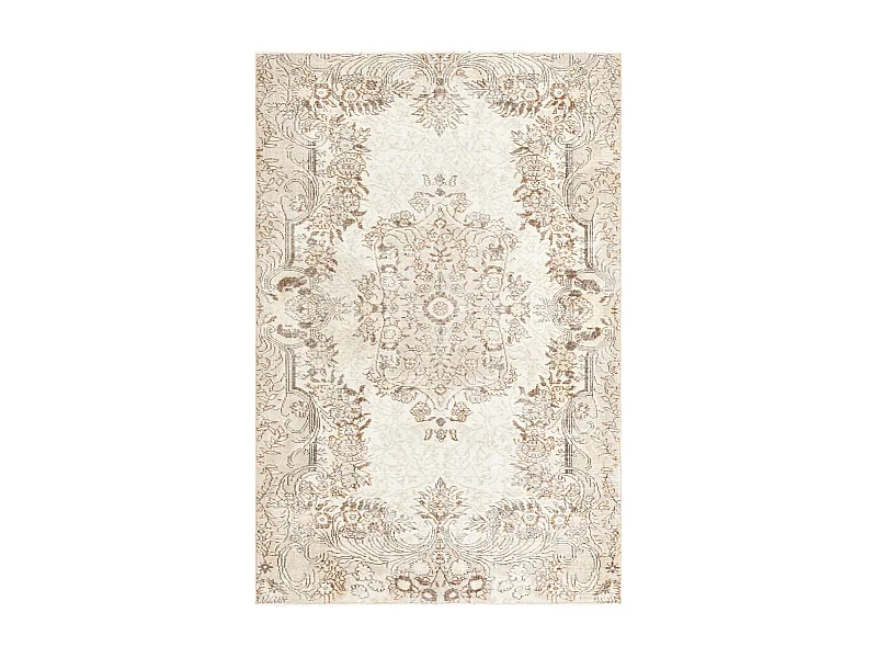 Tapis de laine 155x231 brun Ultra Vintage