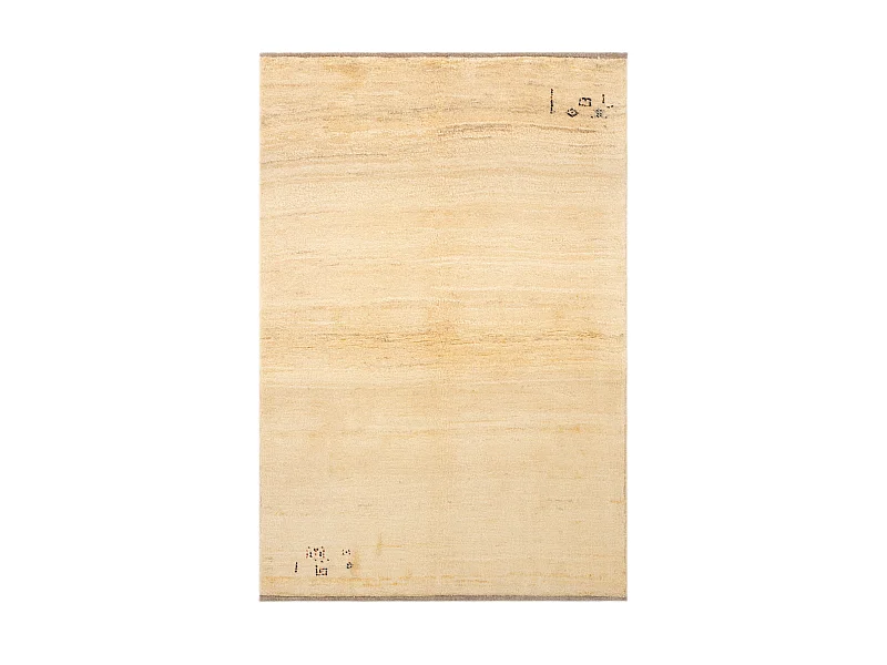 Tappeto in lana 99x146 beige Gabbeh