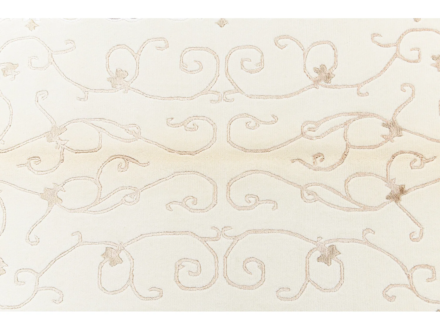 Tapis de laine 122x180 beige Darya