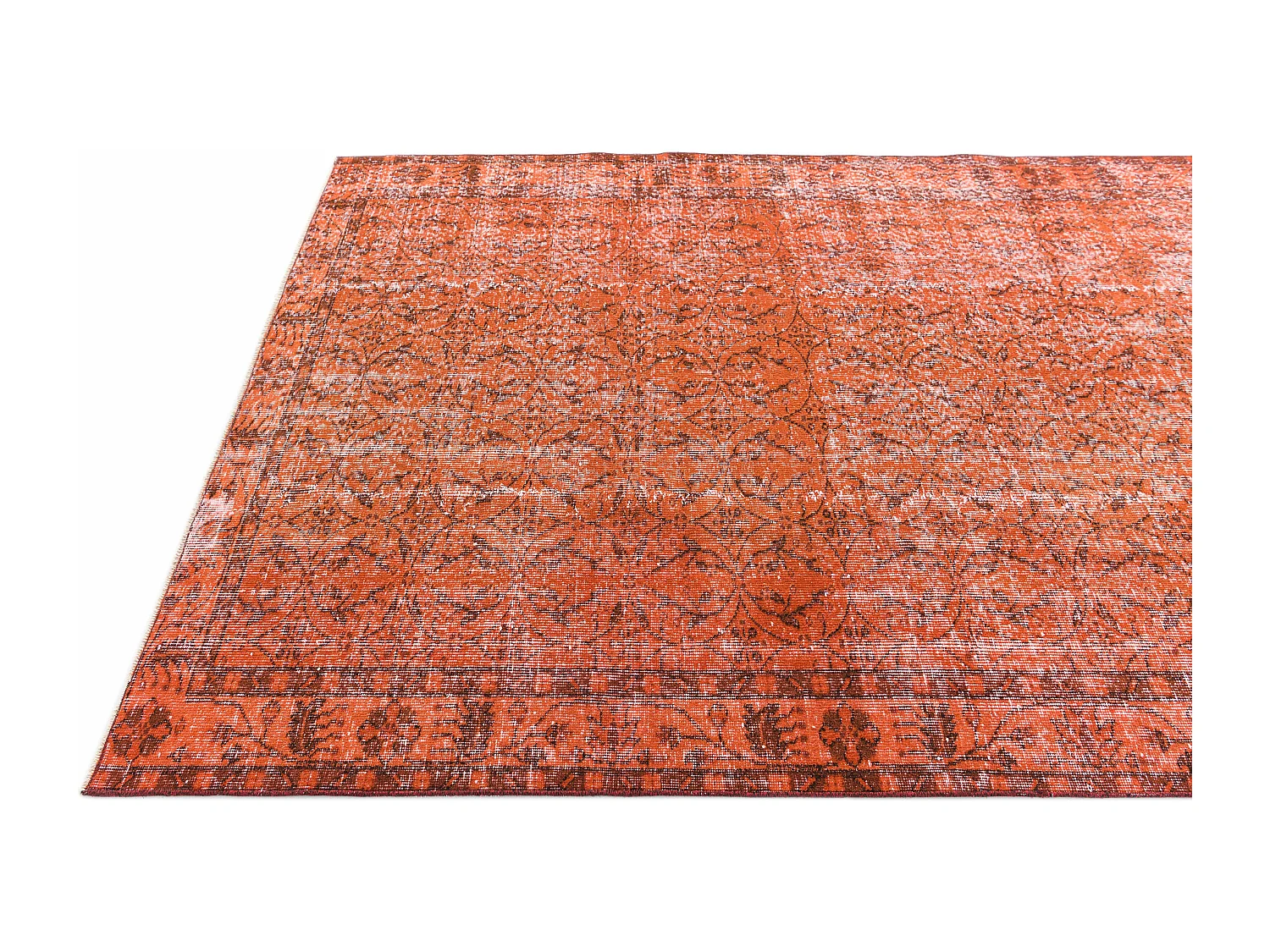 Wollteppich 170x262 Orange Ultra Vintage