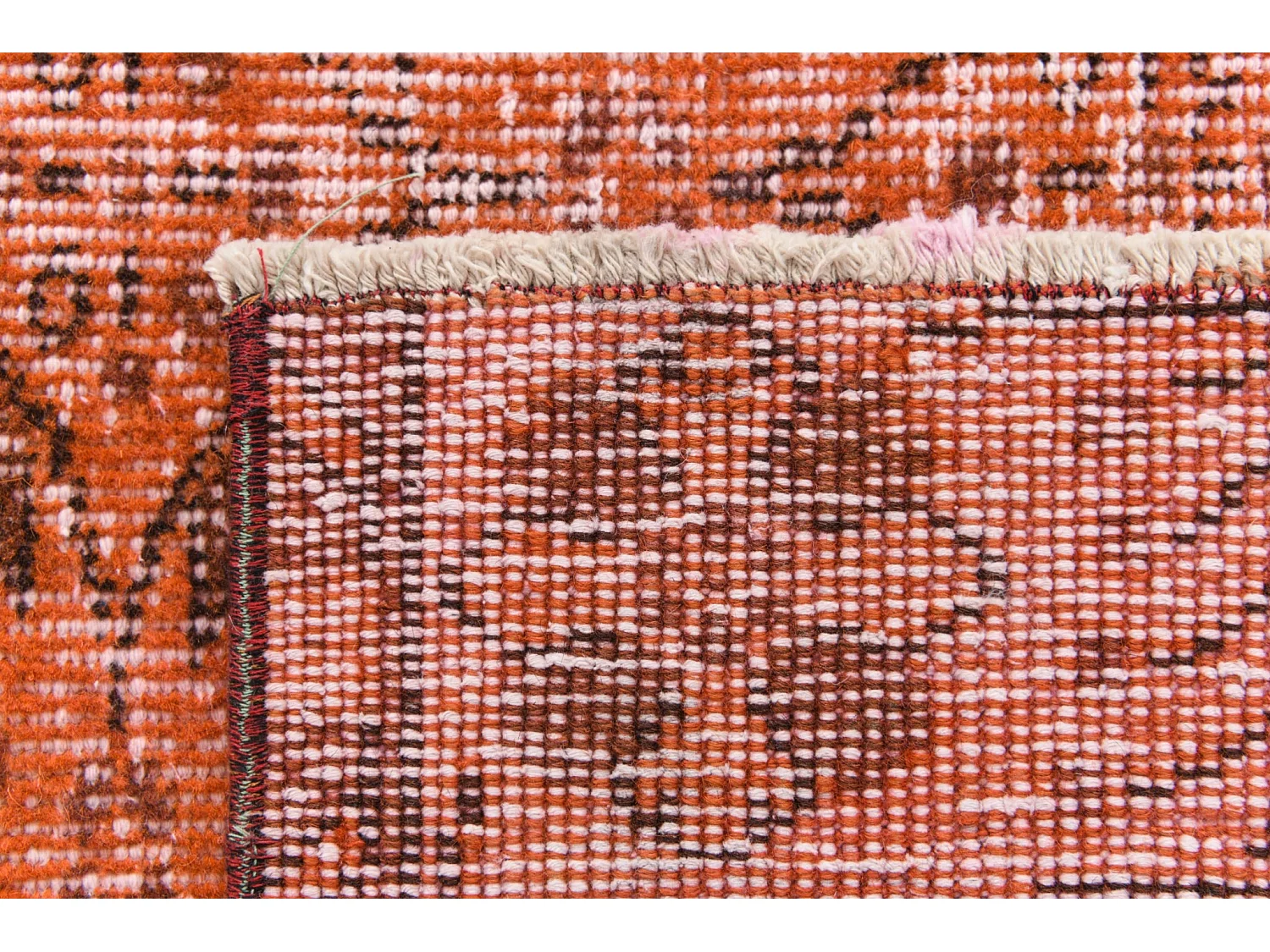 Wollteppich 170x262 Orange Ultra Vintage