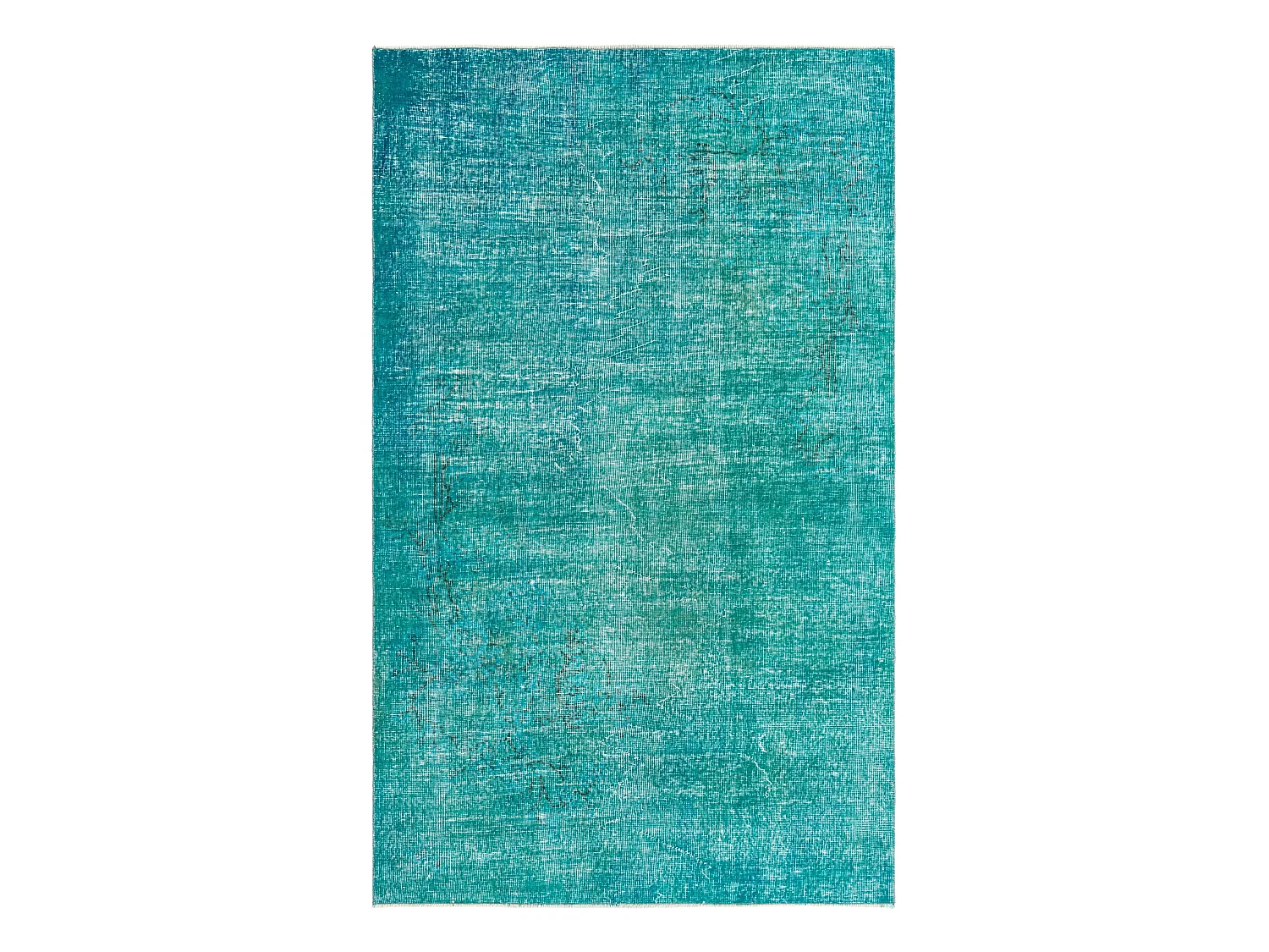 Tappeto in lana 150x249 Blu Ultra Vintage