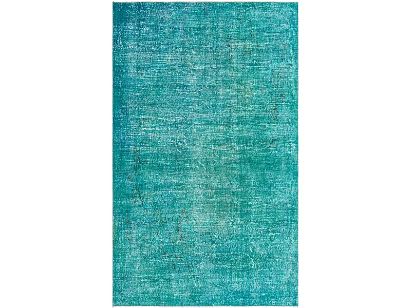 Tapis de laine 150x249 Bleu Ultra Vintage