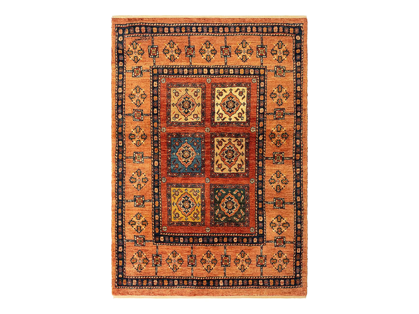Woltapijt 149x103 Oranje Kashkuli