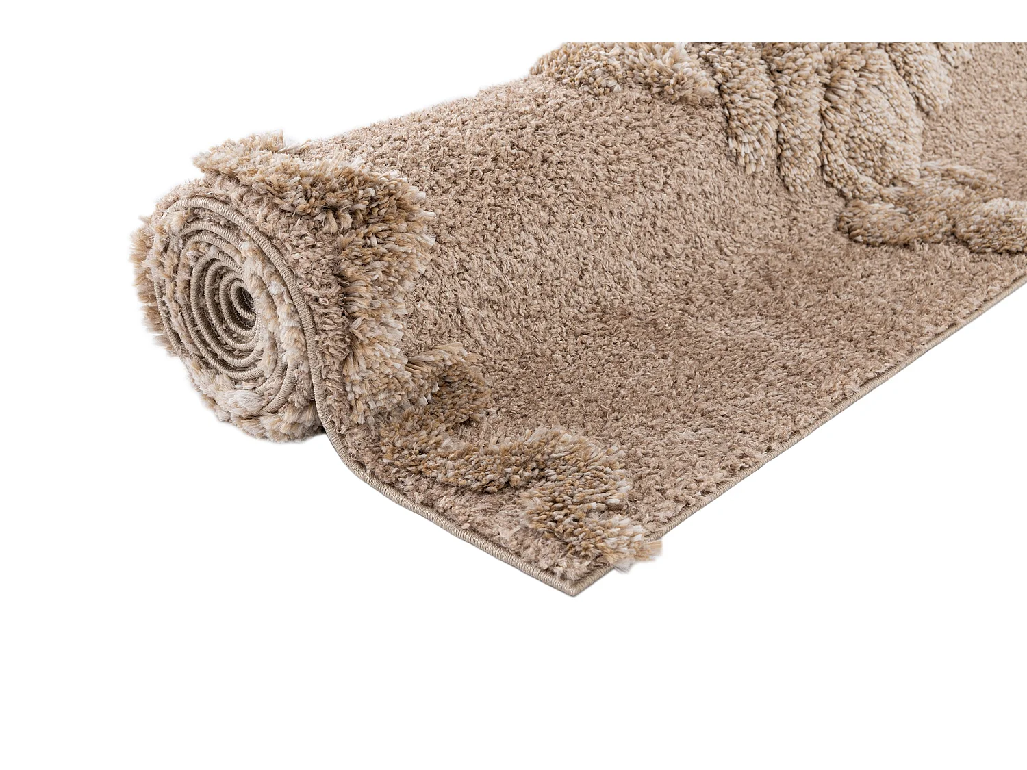 Tapis shaggy 160x245 brun Thun Scutum