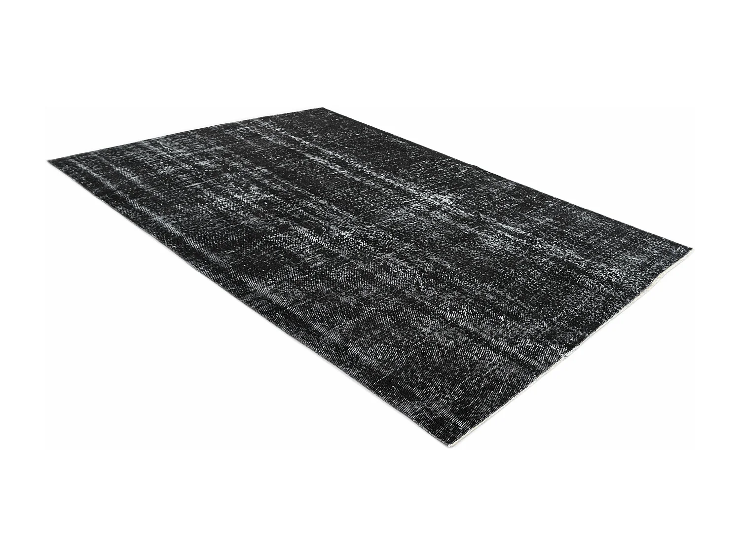 Tapis de laine 157x262 noir Ultra Vintage
