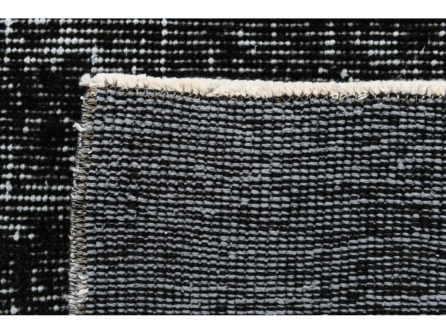 Tapis de laine 157x262 noir Ultra Vintage