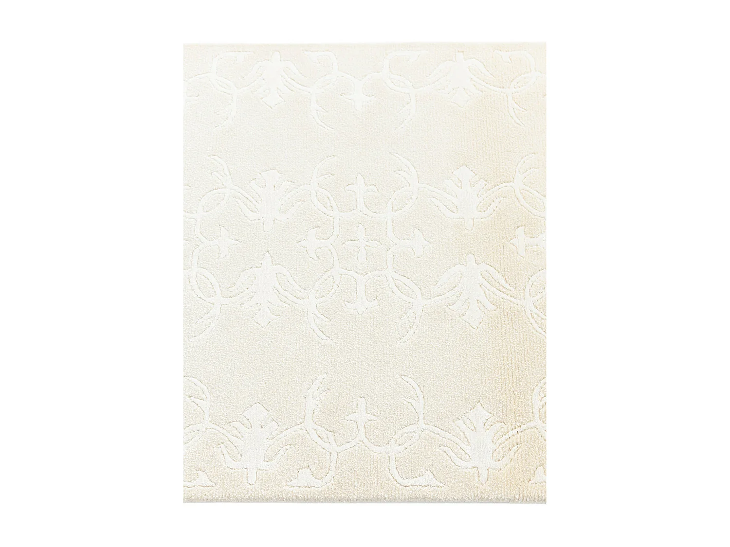 Tapis de couloir en laine 79x203 beige Darya