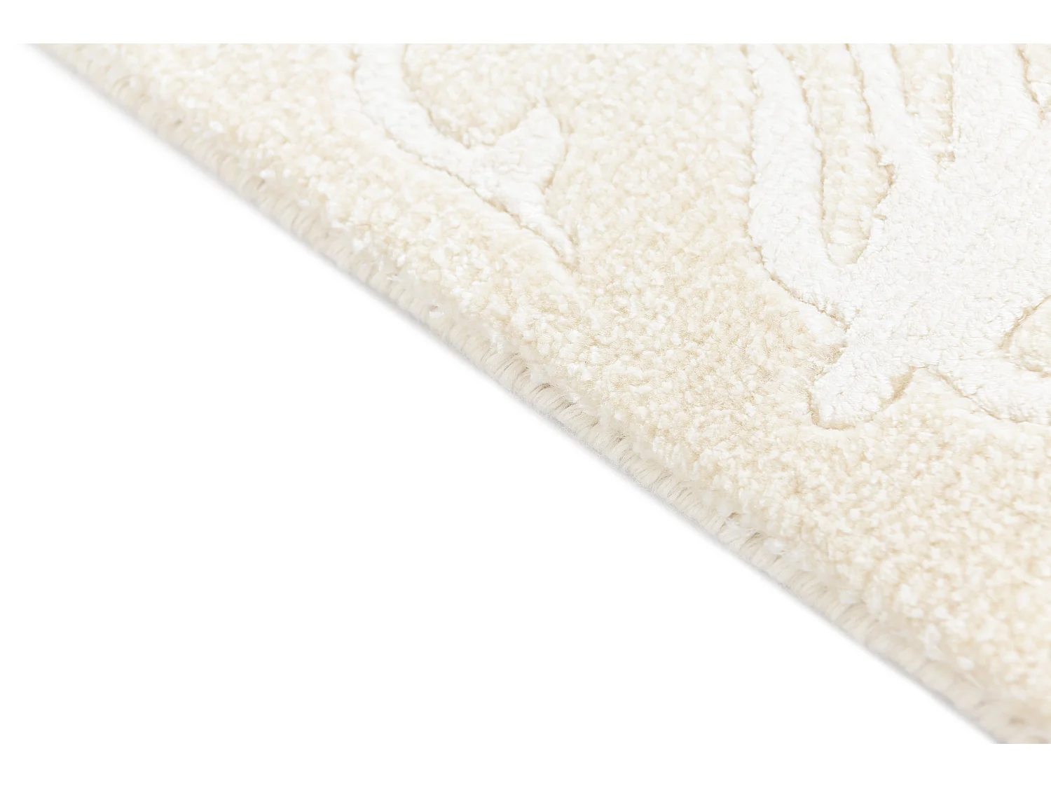 Tapis de couloir en laine 79x203 beige Darya