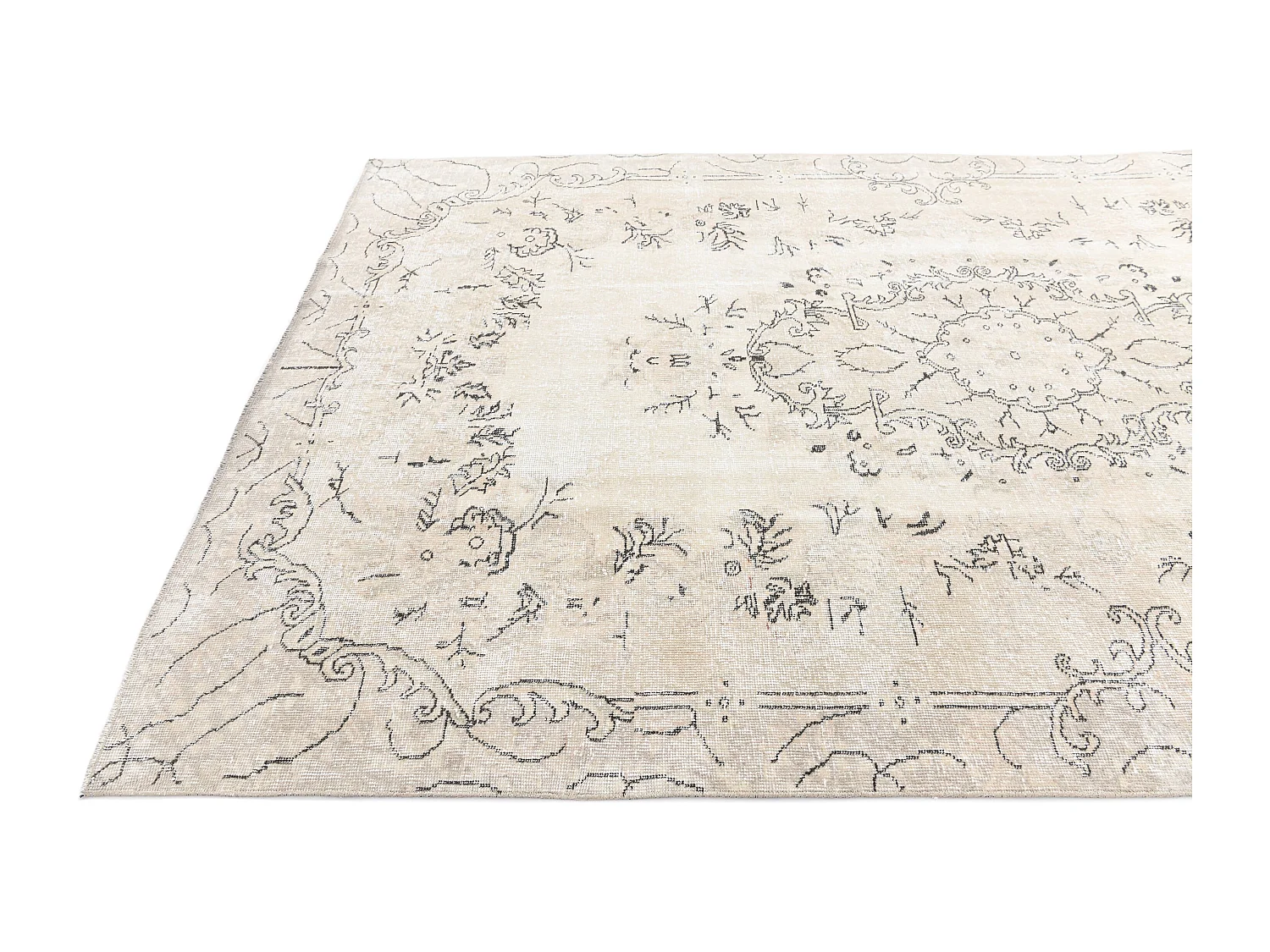 Tappeto in lana 198x320 beige Ultra Vintage