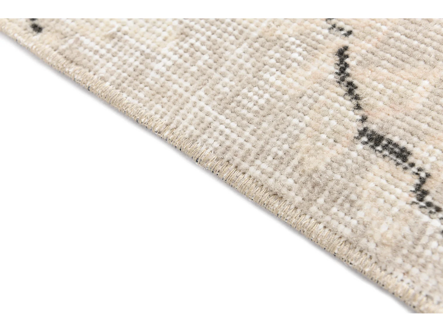 Tappeto in lana 198x320 beige Ultra Vintage