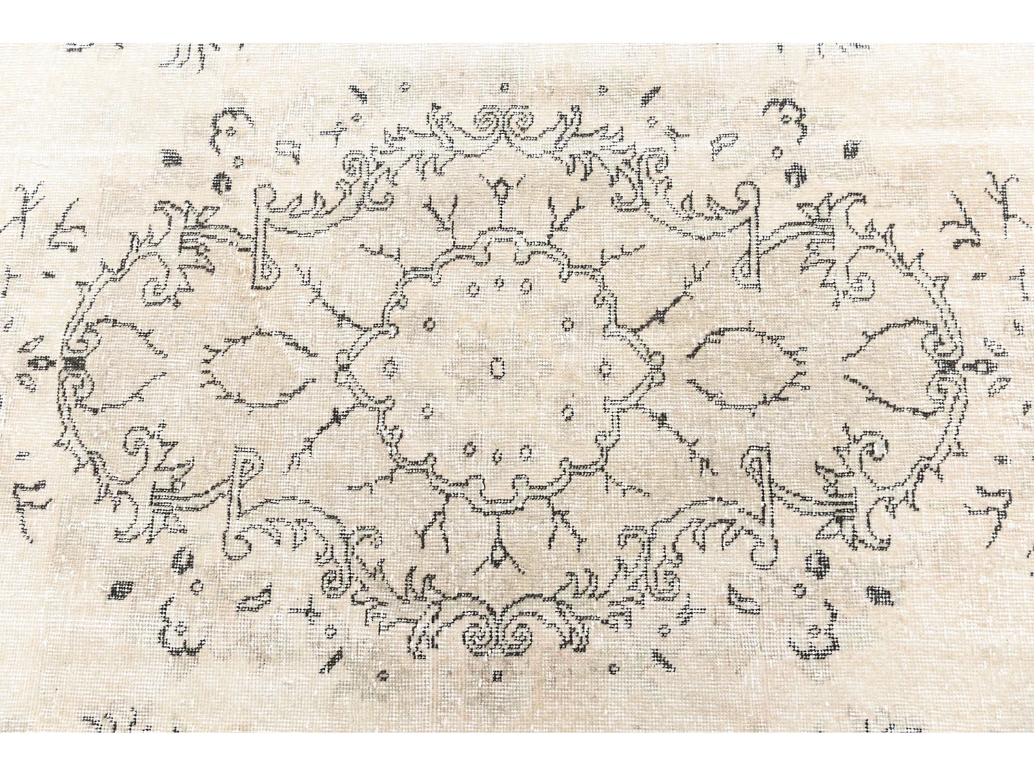 Tappeto in lana 198x320 beige Ultra Vintage