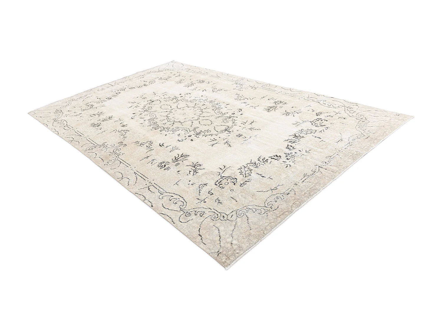 Tapis de laine 198x320 beige Ultra Vintage