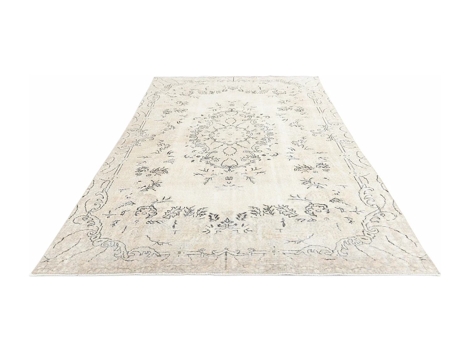 Tapis de laine 198x320 beige Ultra Vintage