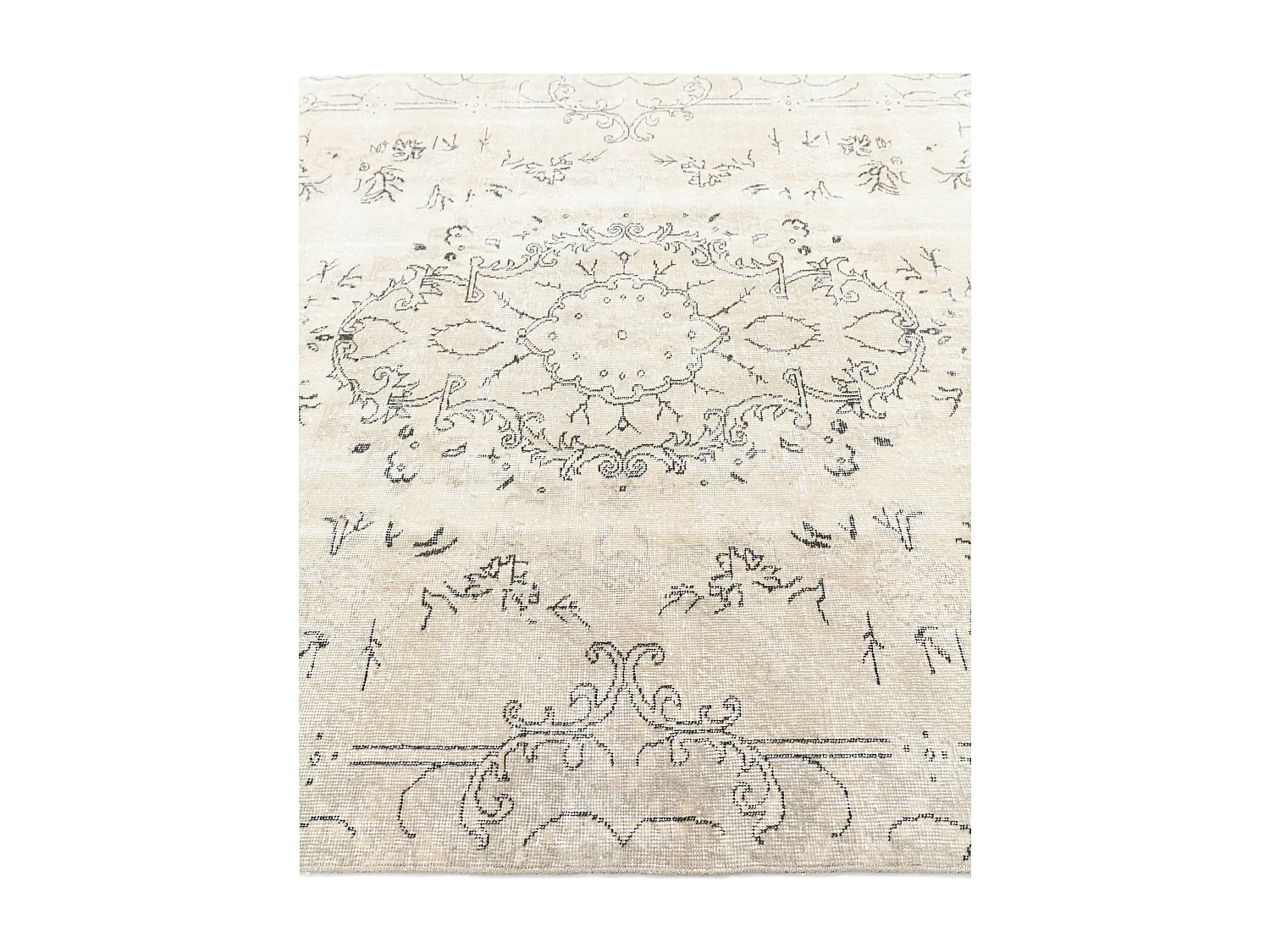 Tapis de laine 198x320 beige Ultra Vintage