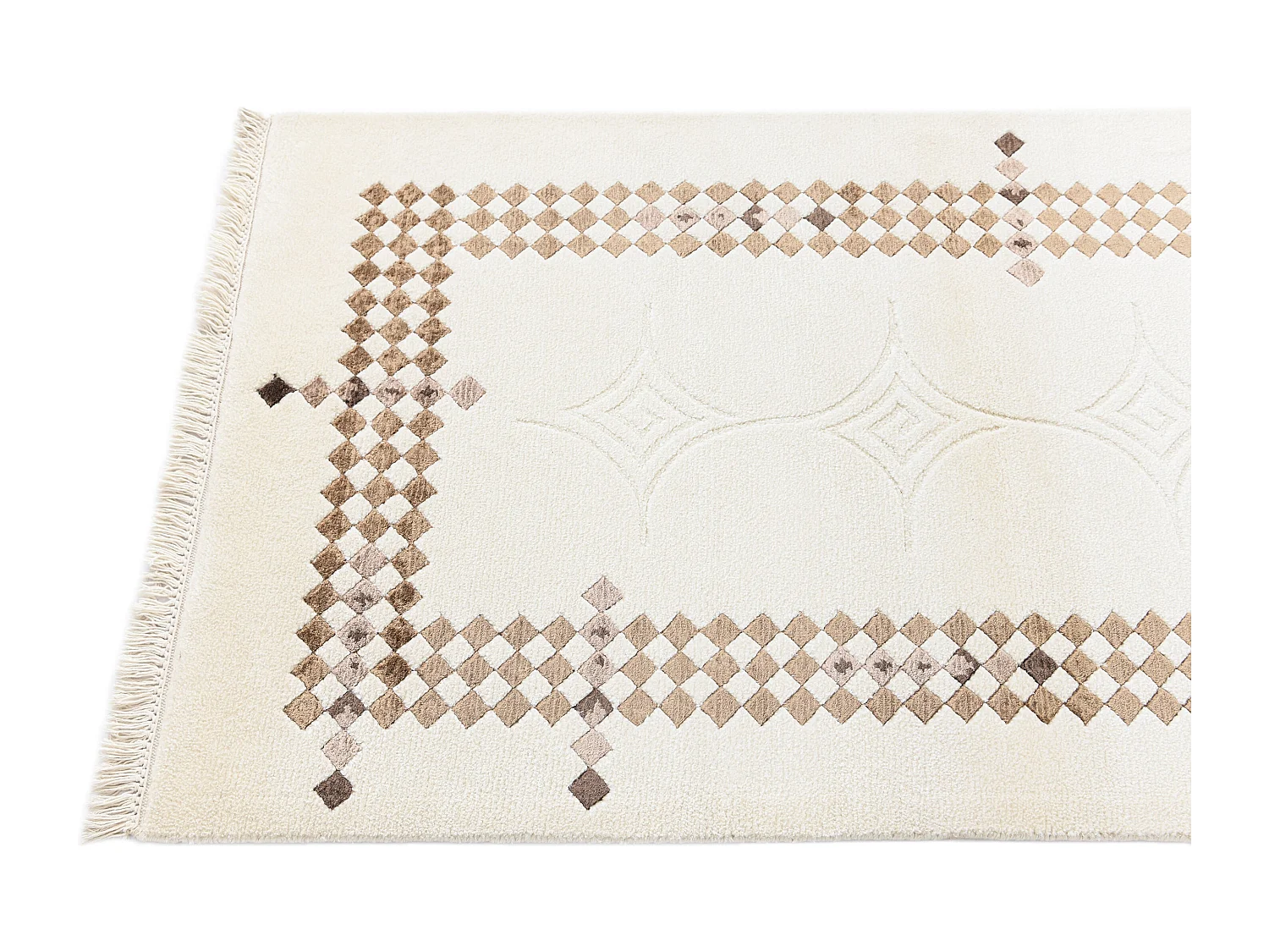 Loper-Woltapijt 203x79 Beige Darya