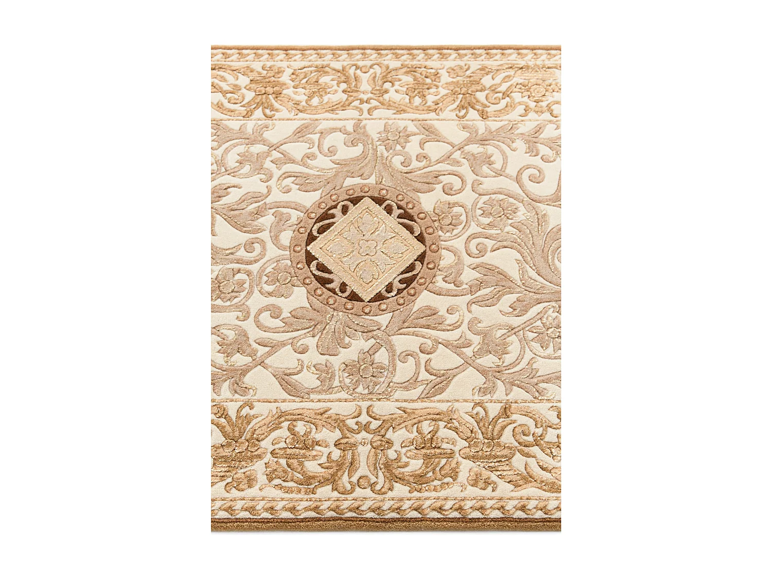 Loper-Woltapijt 302x81 Bruin Darya