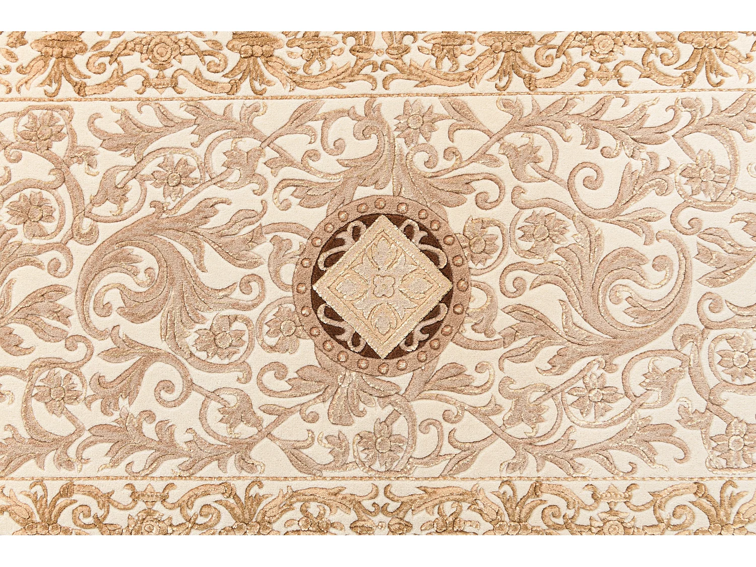 Loper-Woltapijt 302x81 Bruin Darya