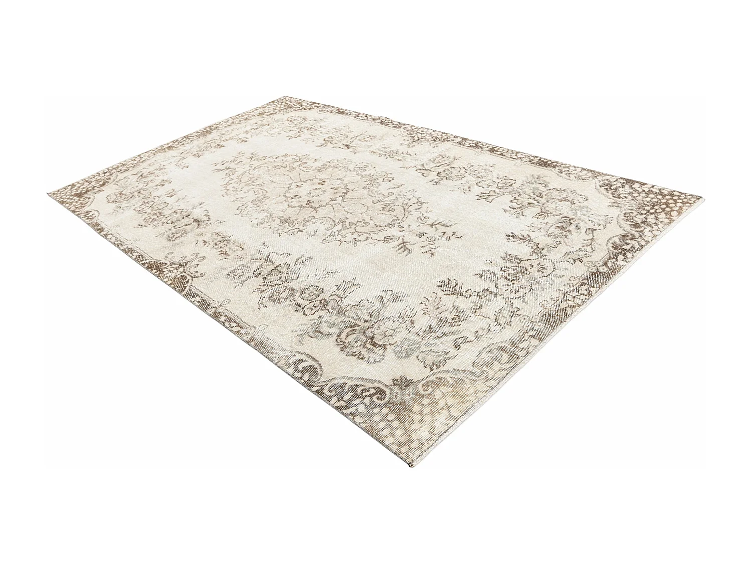 Tappeto in lana 165x272 beige Ultra Vintage