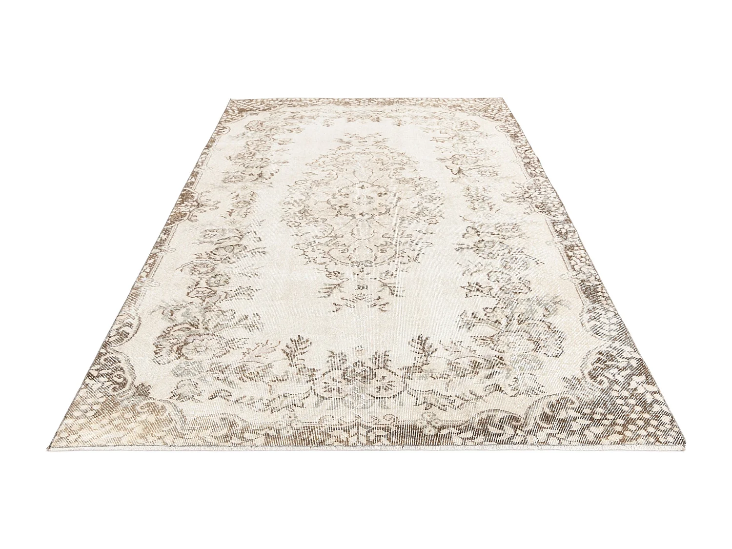 Tappeto in lana 165x272 beige Ultra Vintage
