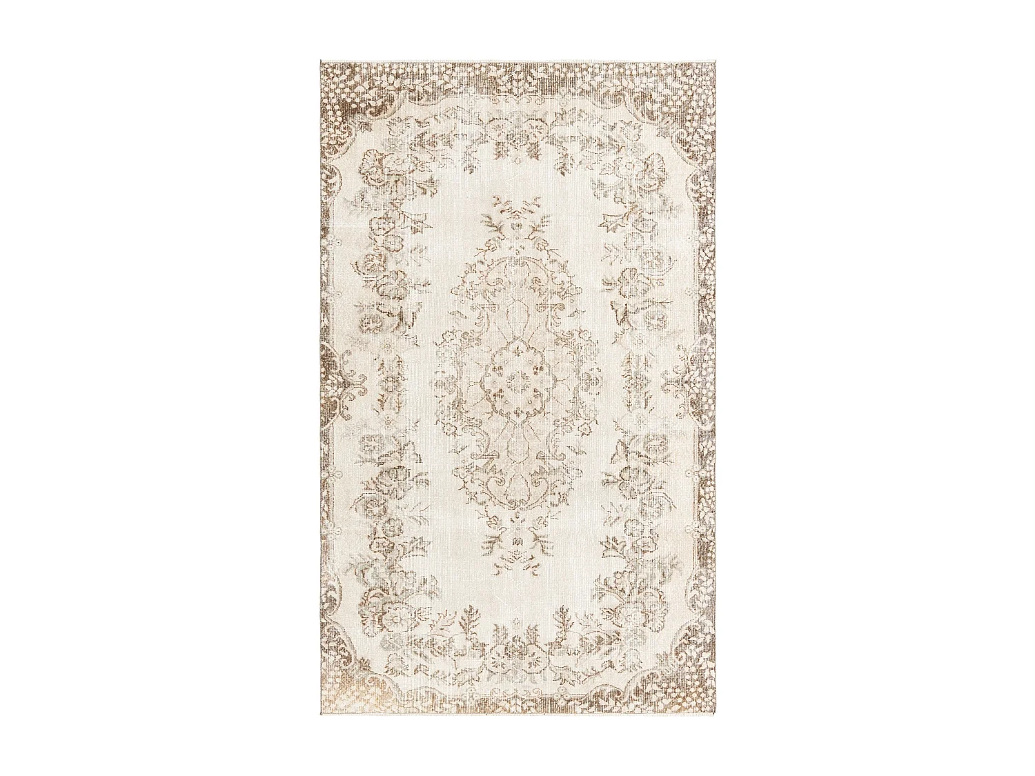Tapis de laine 165x272 beige Ultra Vintage