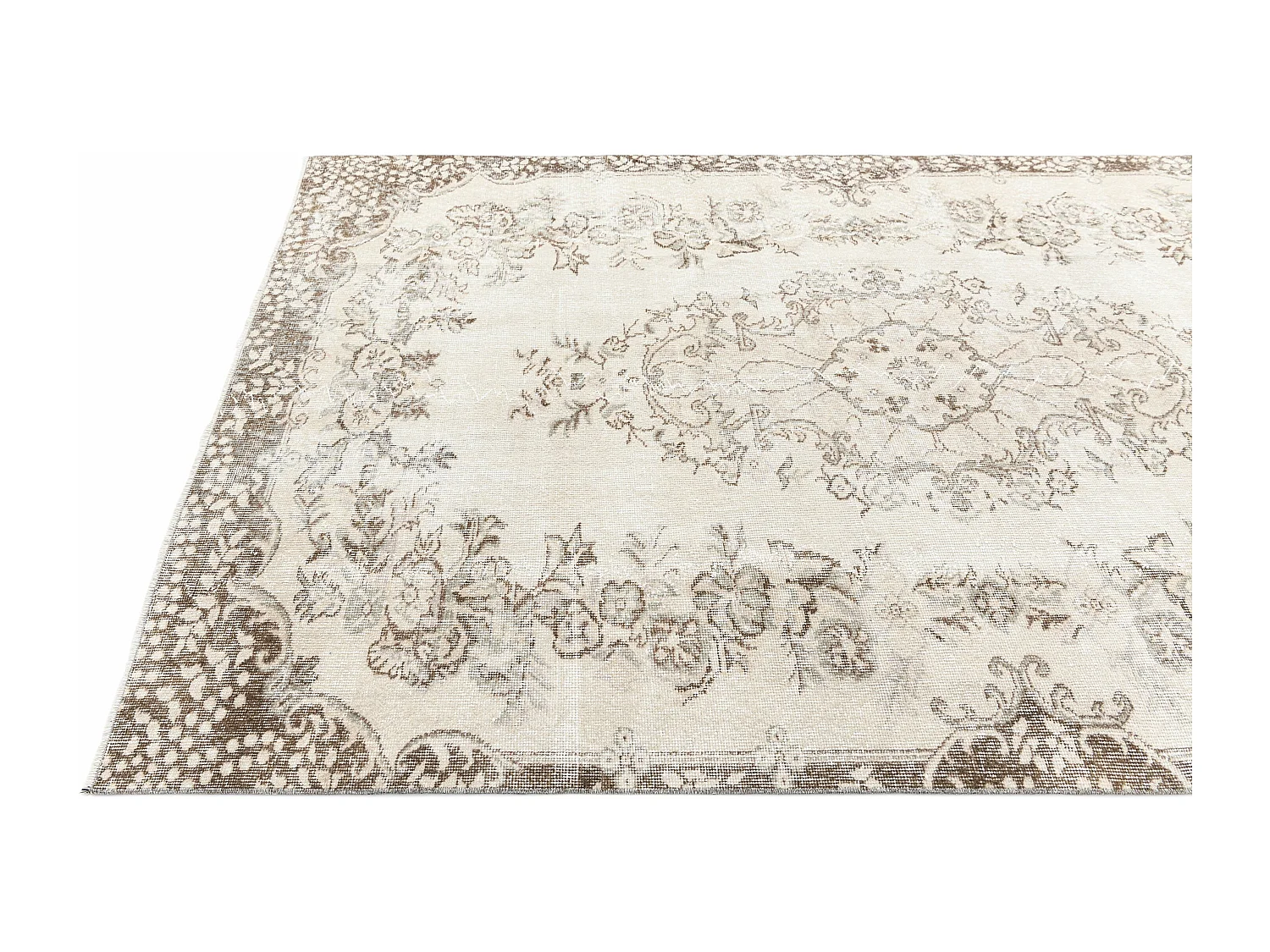 Tapis de laine 165x272 beige Ultra Vintage