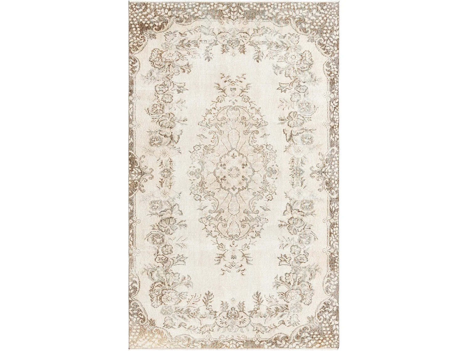Tapis de laine 165x272 beige Ultra Vintage