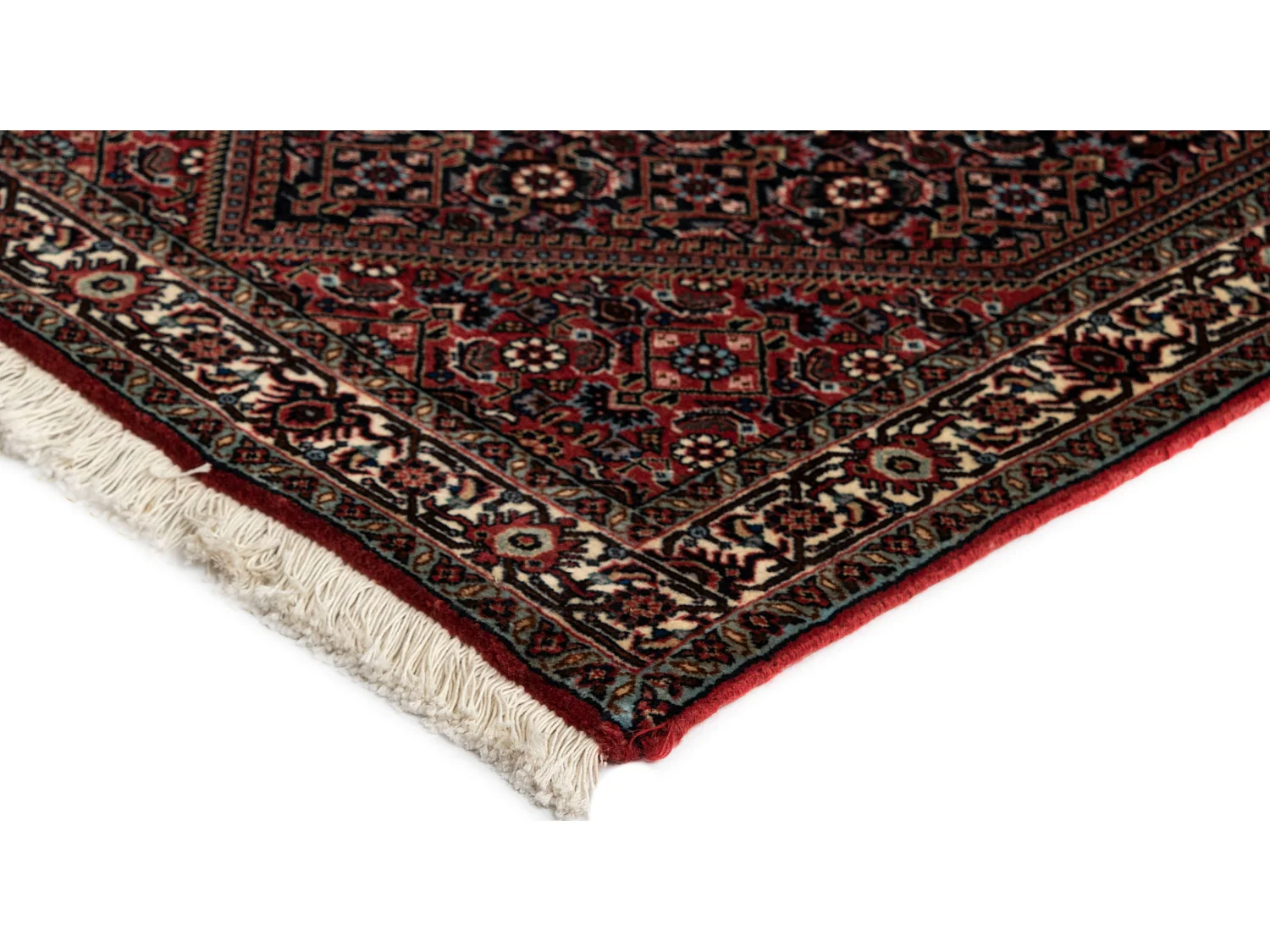 Tapis de couloir en laine 76x402 rouge Bidjar