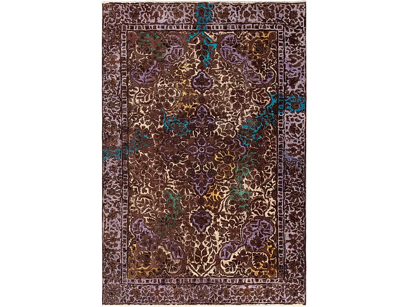 Wollteppich 191x293 Mehrfarbig Vintage Royal