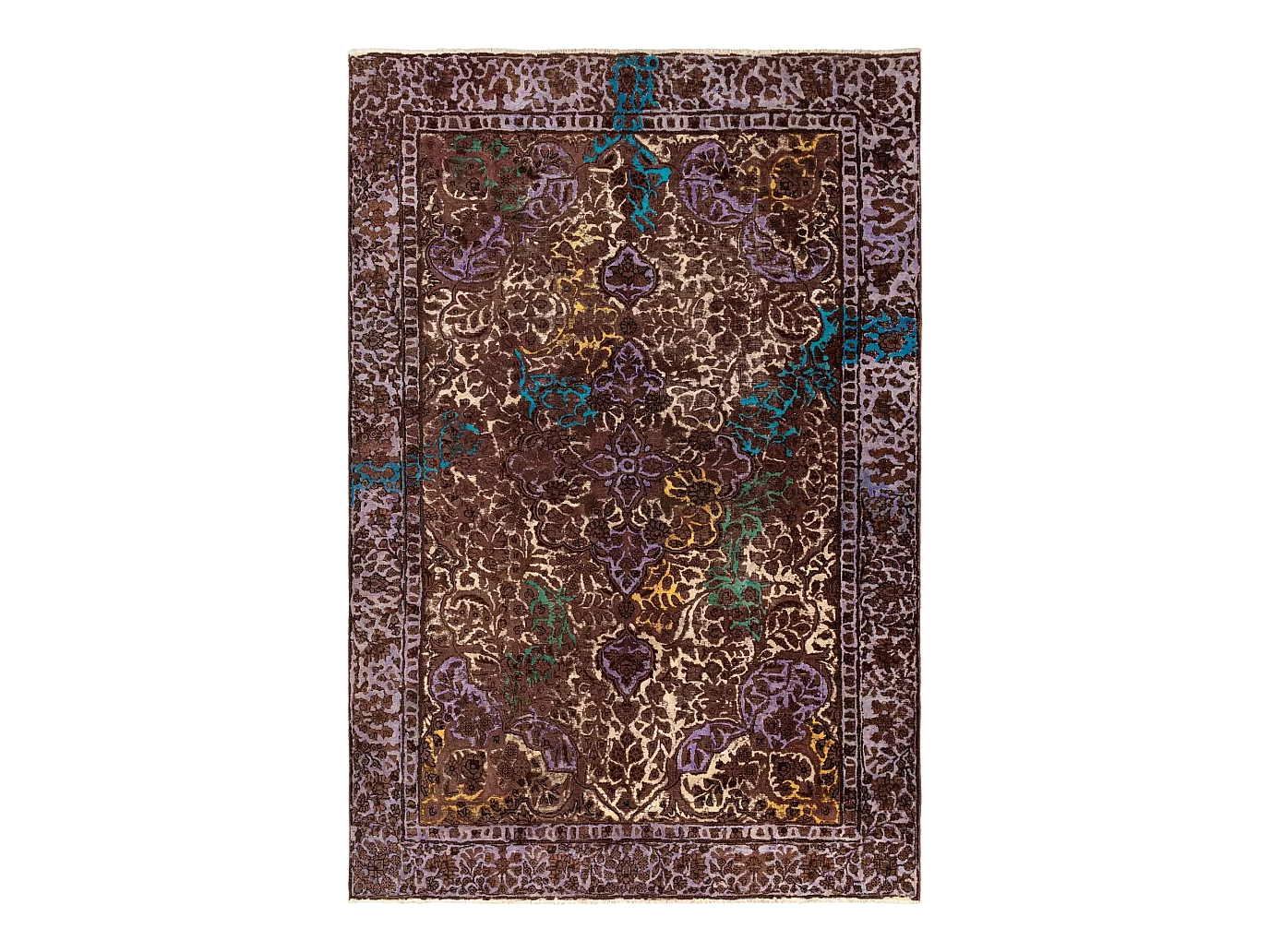 Tapis de laine 191x293 multicolore Vintage Royal