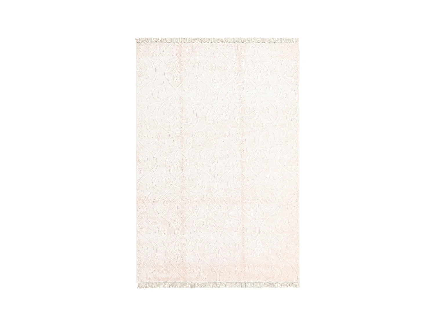 Tapis de couloir en laine 168x244 rose Darya