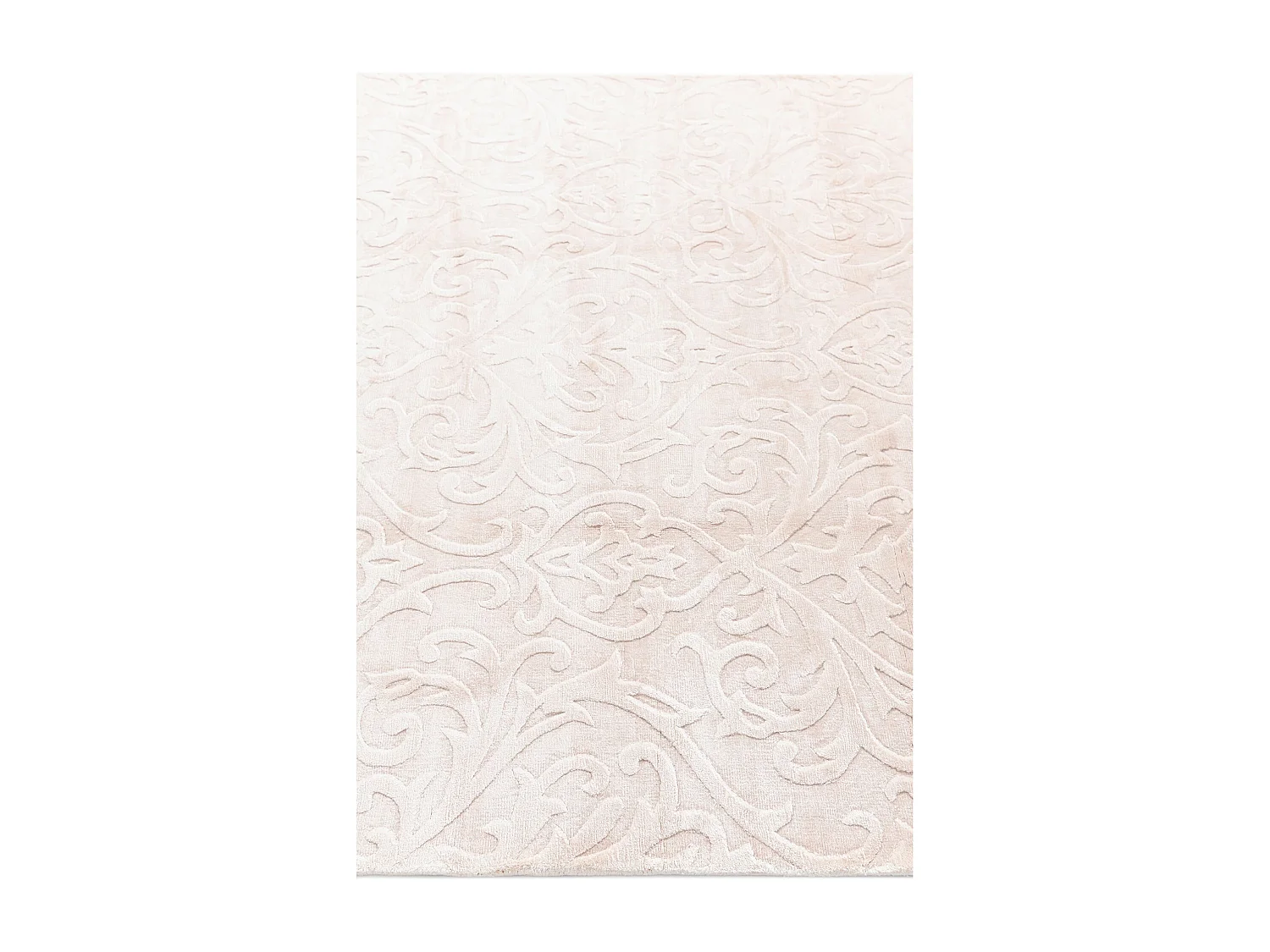 Tapis de couloir en laine 168x244 rose Darya