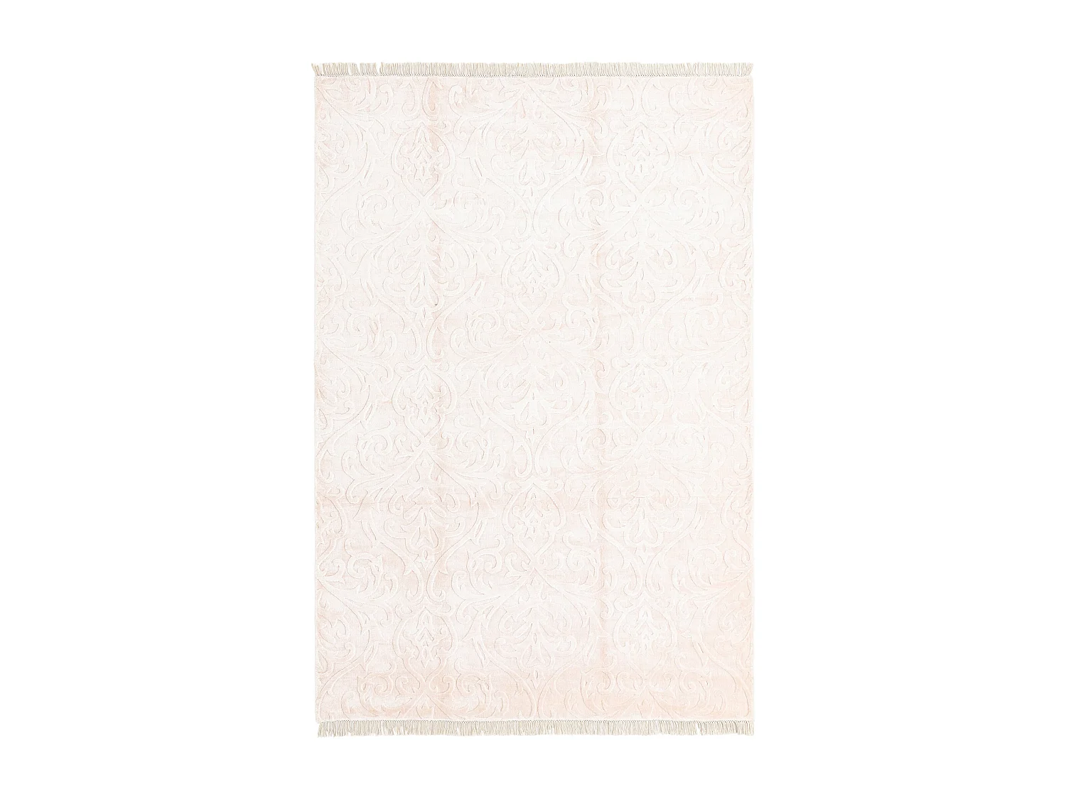 Tapis de couloir en laine 168x244 rose Darya