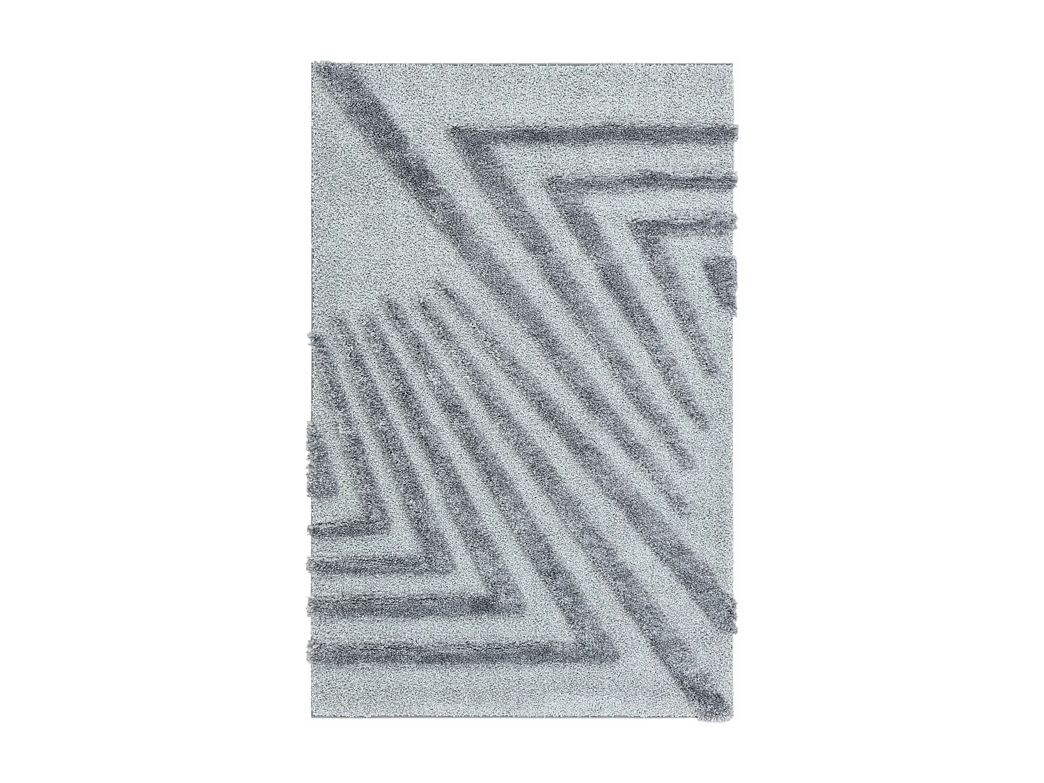 Tapis shaggy 240x305 gris Thun Avis