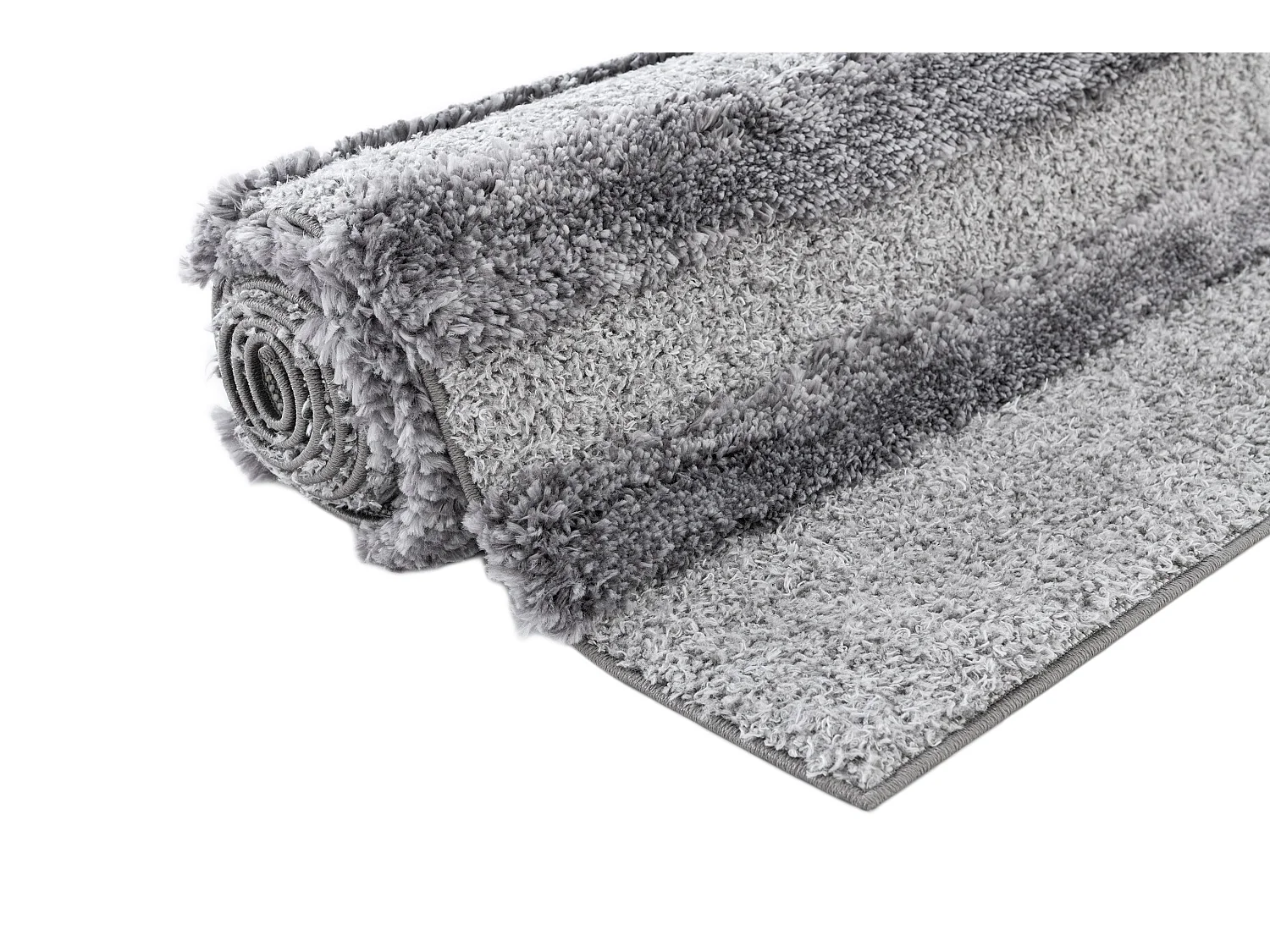 Tapis shaggy 240x305 gris Thun Avis