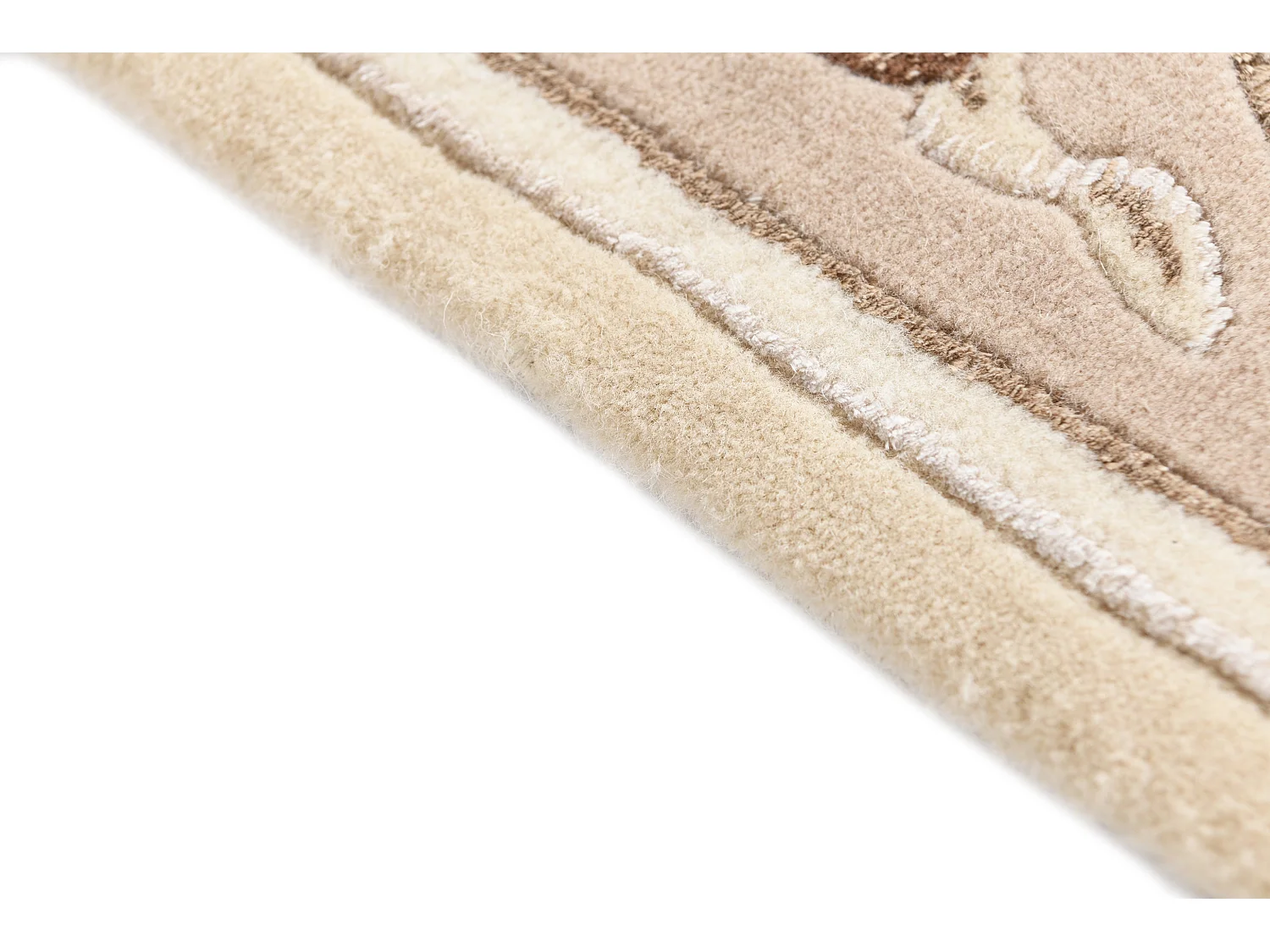 Wollteppich 122x188 Beige Darya