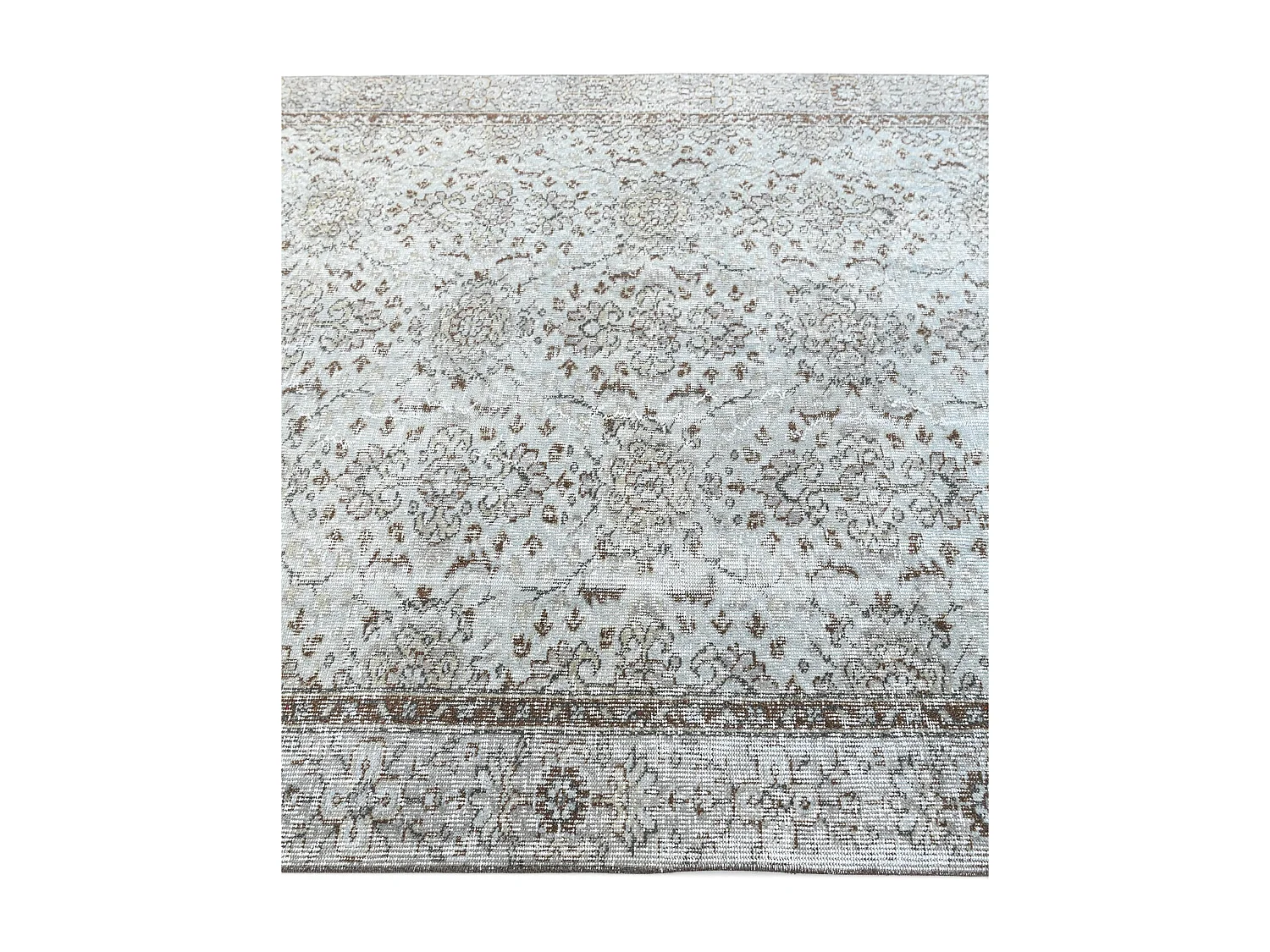 Tapis de laine 160x269 Bleu Ultra Vintage