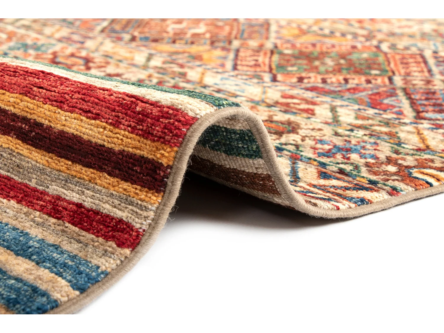 Tapis de laine 152x205 multicolore Torkman