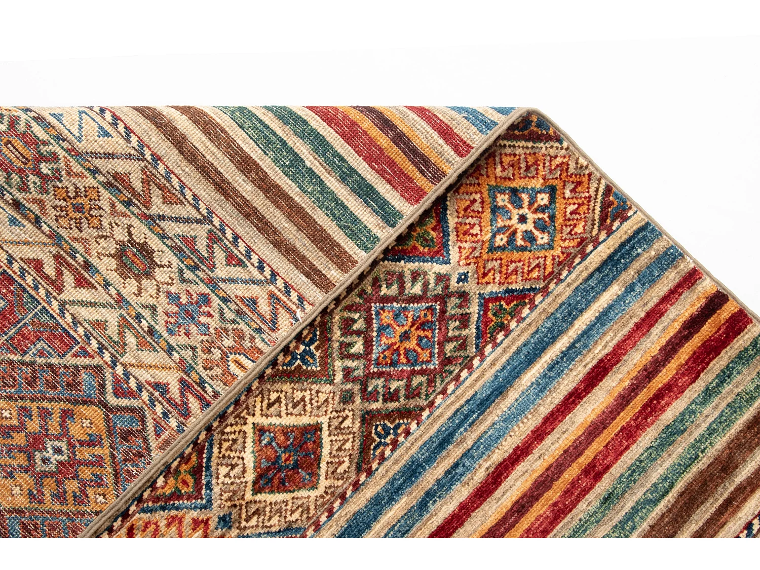 Tapis de laine 152x205 multicolore Torkman