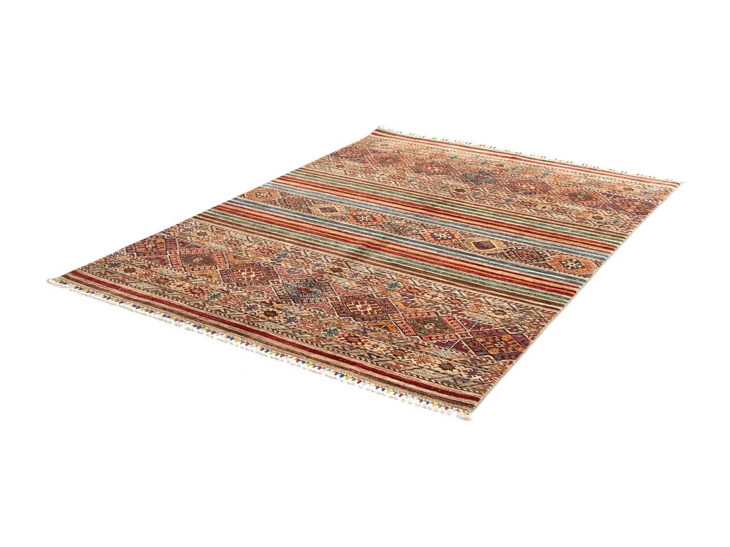Tapis de laine 152x205 multicolore Torkman