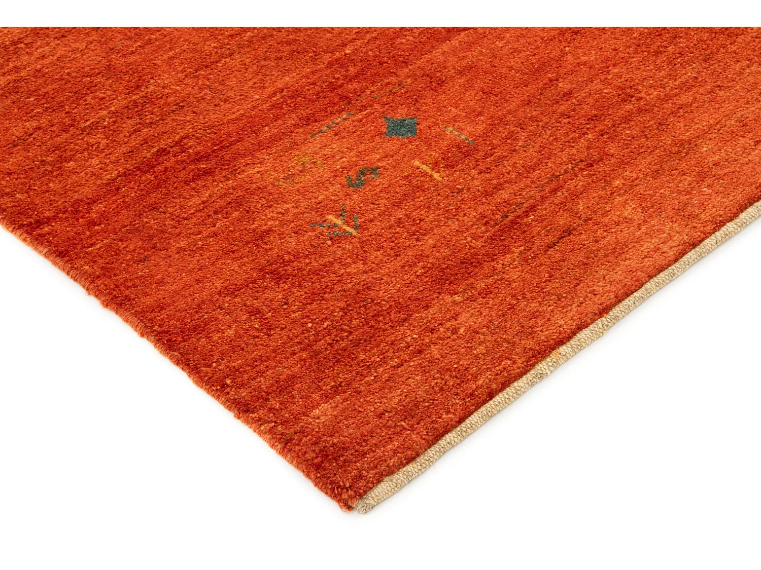 Tappeto in lana 149x205 rosso Gabbeh Shouli