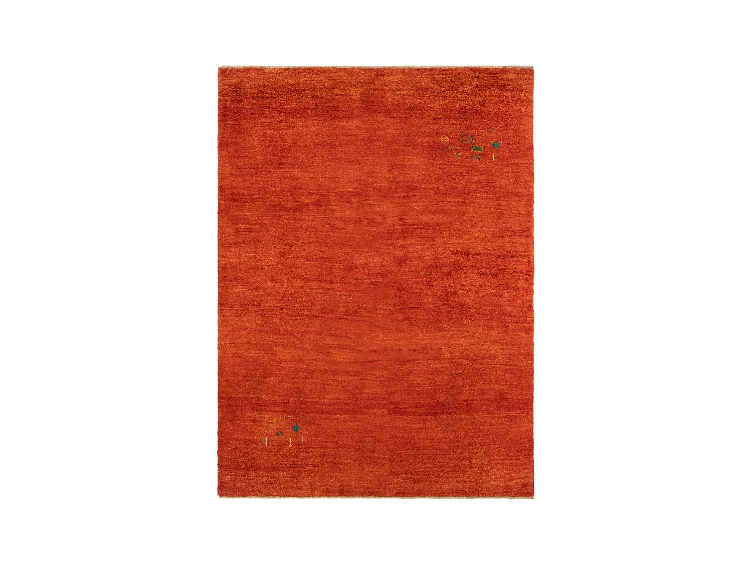 Tapis de laine 149x205 rouge Gabbeh Shouli