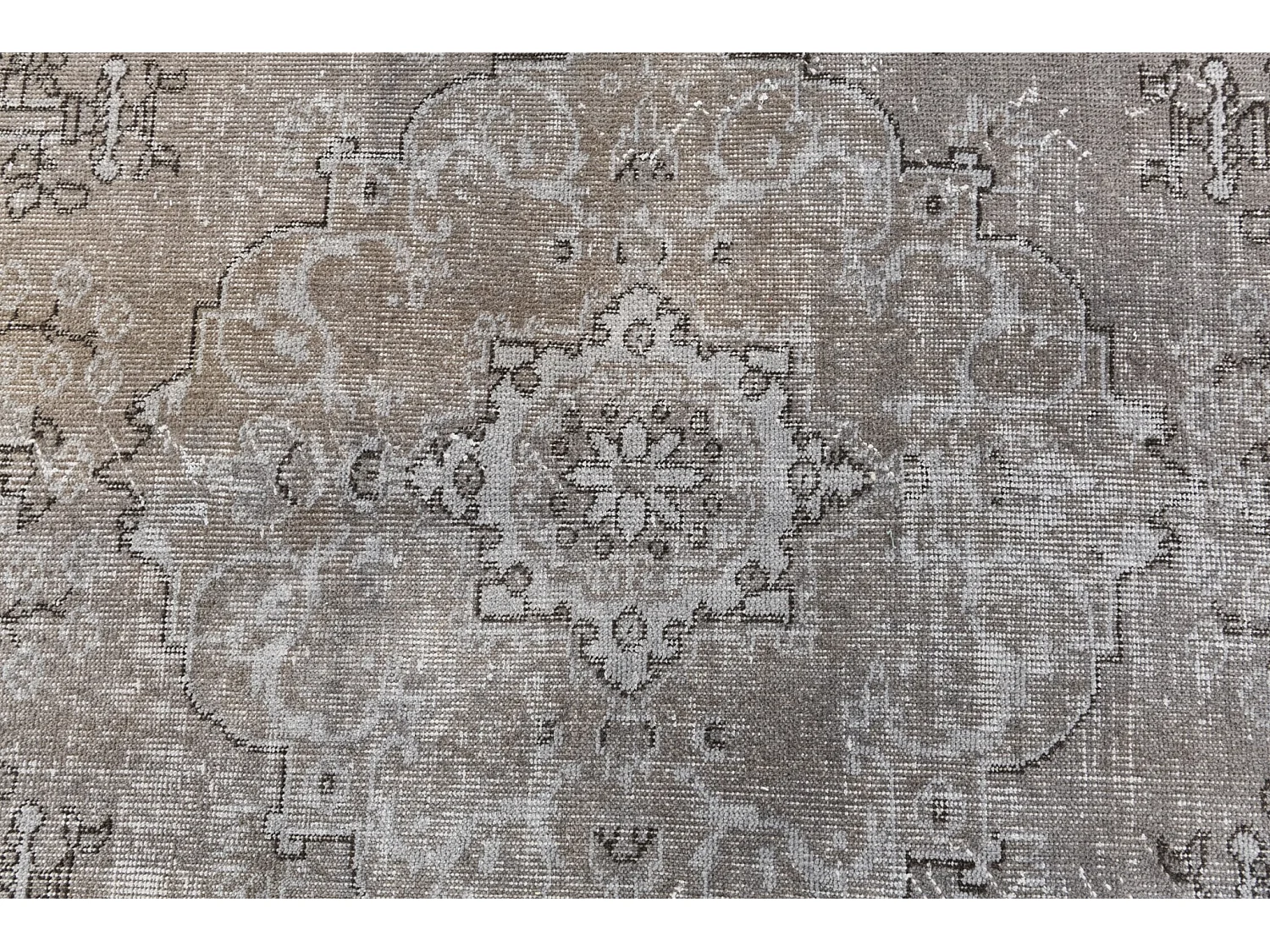 Tapis de laine 175x284 gris Ultra Vintage