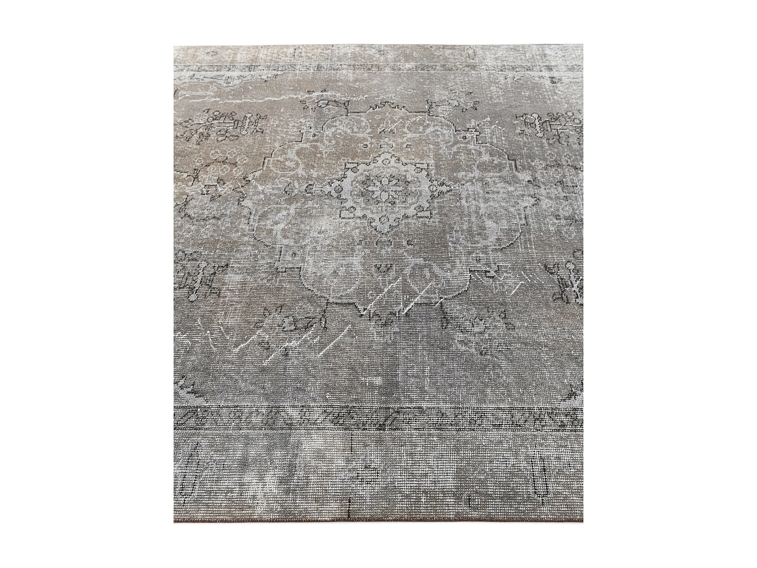 Tapis de laine 175x284 gris Ultra Vintage