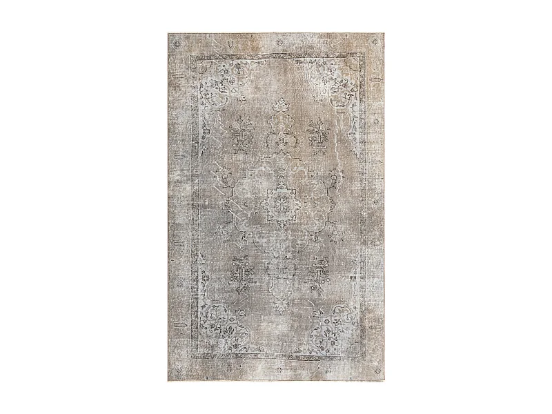 Tapis de laine 175x284 gris Ultra Vintage