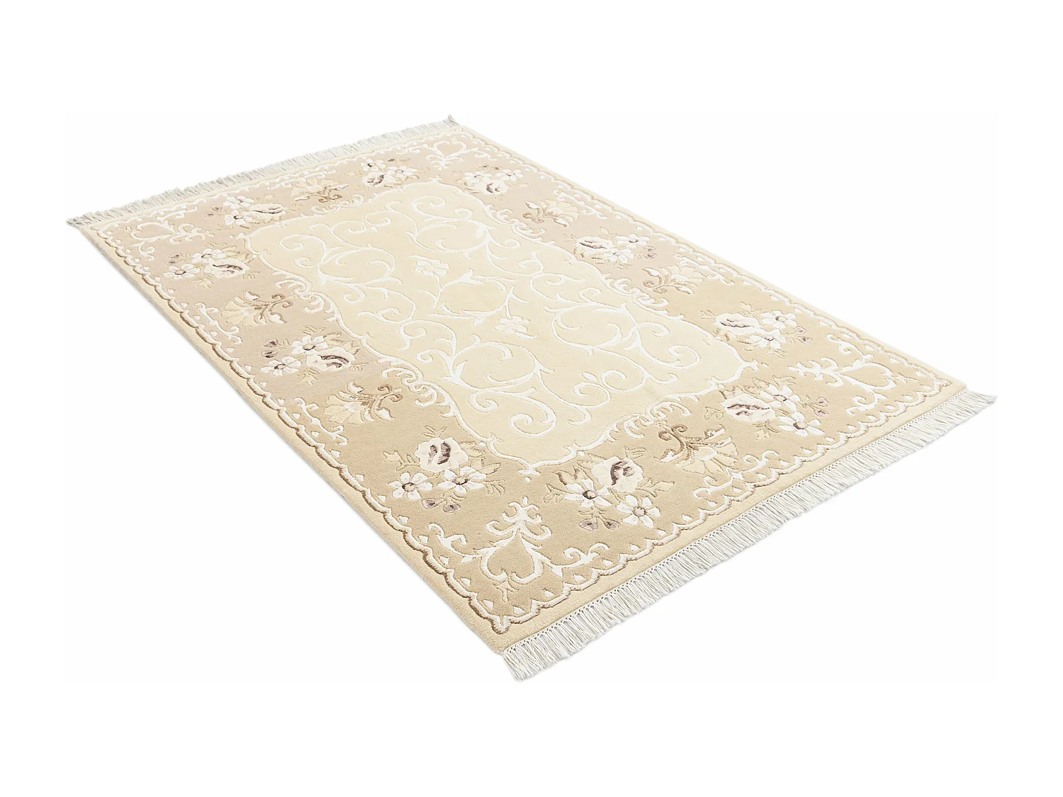 Tappeto in lana 124x185 beige Darya