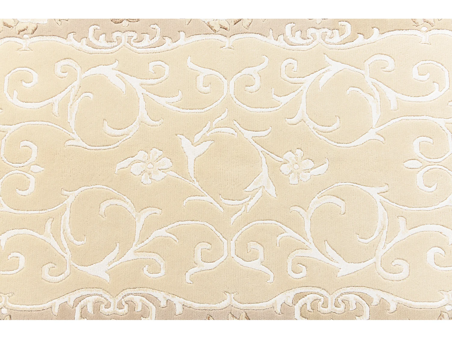 Tapis de laine 124x185 beige Darya